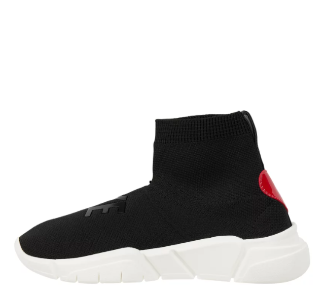 Love Moschino Sock Sneakers - zwart | Winkelstraat.nl